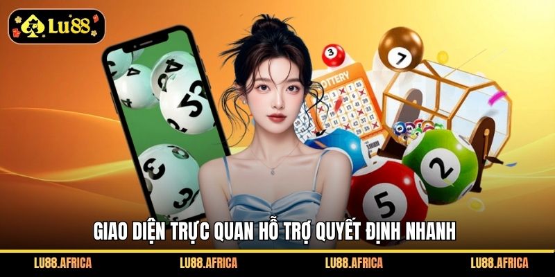 Giao diện trải nghiệm người chơi lô đề hiện đại